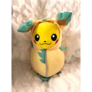 Pikachu Eevee Leafeon Evolution Sleeping Bag Plush